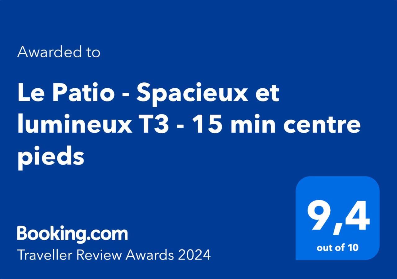 Le Patio - Spacieux T3 Avec Climatisation Et Jardin Privatif Bergerac Extérieur photo