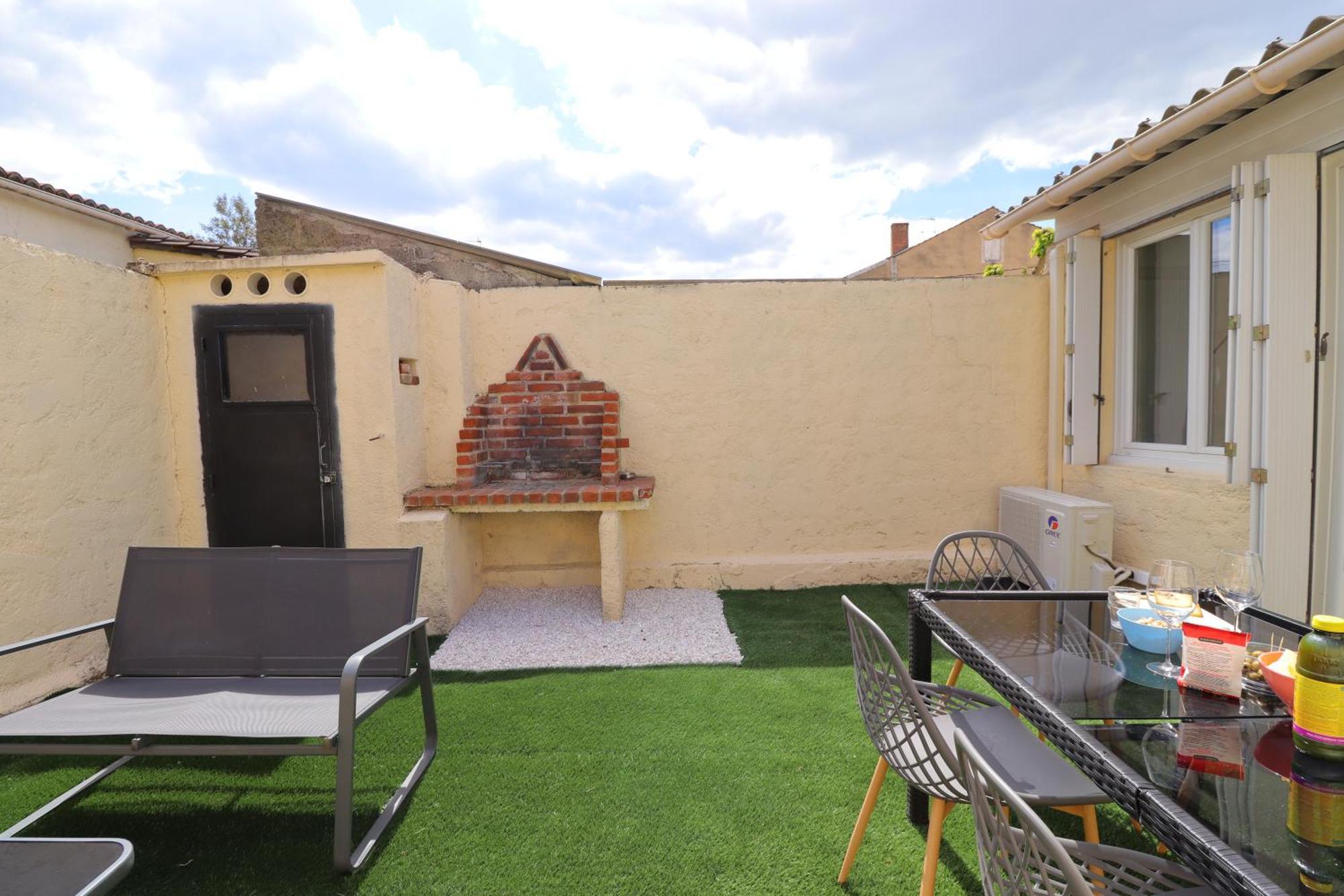 Le Patio - Spacieux T3 Avec Climatisation Et Jardin Privatif Bergerac Extérieur photo