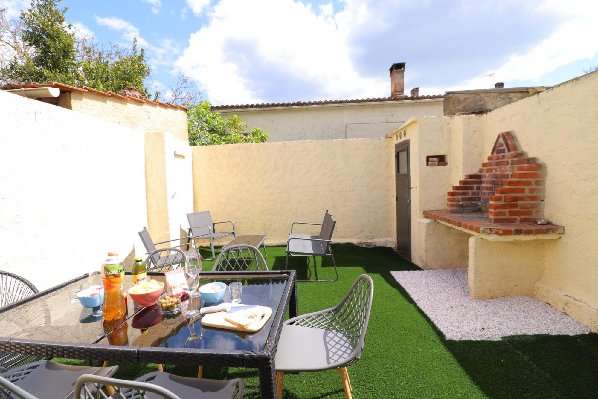 Le Patio - Spacieux T3 Avec Climatisation Et Jardin Privatif Bergerac Chambre photo