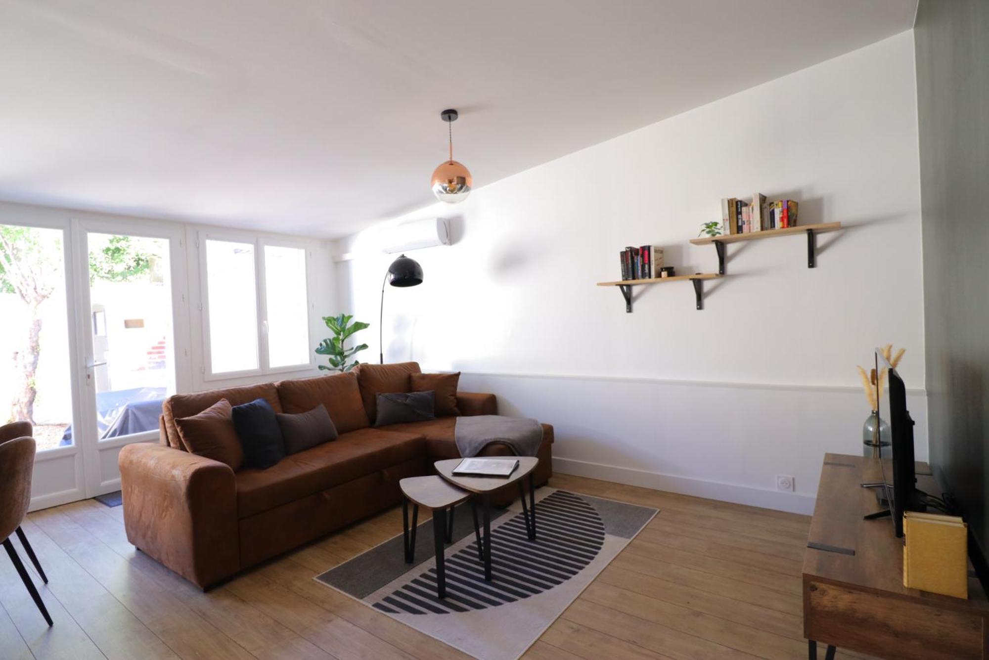 Le Patio - Spacieux T3 Avec Climatisation Et Jardin Privatif Bergerac Chambre photo